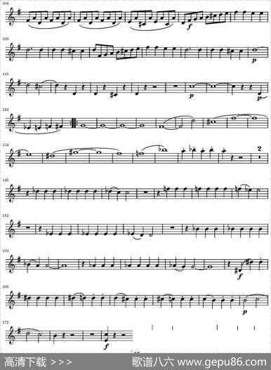 StringQuartetKV.387（弦乐四重奏第二小提琴分谱）|莫扎特