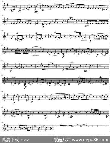 StringQuartetKV.387（弦乐四重奏第二小提琴分谱）|莫扎特