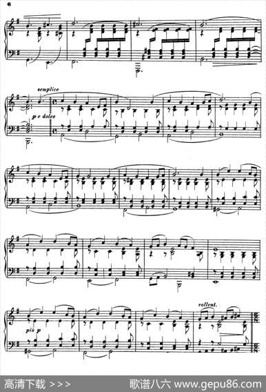 10PiecesOp.24（10首钢琴小品No.3）|简·西贝柳斯