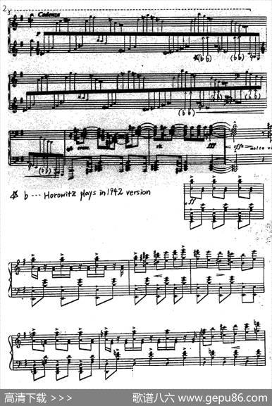 CarmenVariations12Pieces（12首卡门主题变奏曲·3）|弗拉基米尔·霍洛维兹