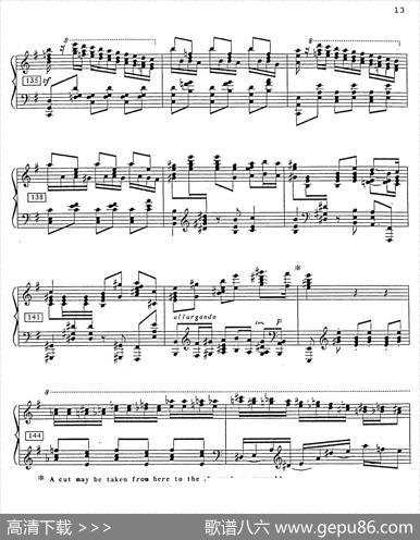 CarmenVariations12Pieces（12首卡门主题变奏曲·4）|弗拉基米尔·霍洛维兹