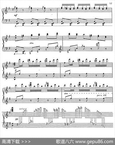 CarmenVariations12Pieces（12首卡门主题变奏曲·10）|弗拉基米尔·霍洛维兹