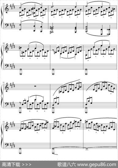 Mondscheinsonate(1stmovement)（月光奏鸣曲第一乐章）|贝多芬