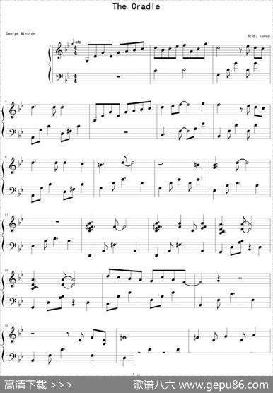 TheCradle（Fenny制谱版）|乔治·温斯顿