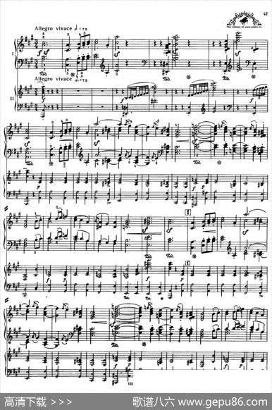 PianoConcertoinaMinorOp.54（a小调钢琴协奏曲·双钢琴）|罗伯特·舒曼