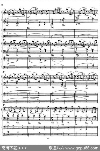 PianoConcertoinaMinorOp.54（a小调钢琴协奏曲·双钢琴）|罗伯特·舒曼