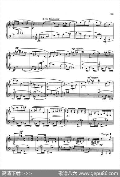 TwoSonatinasforPianoOp.54No.1（2首钢琴小奏鸣曲·1）|谢尔盖·普罗科菲耶夫