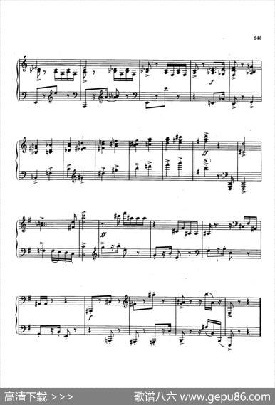 TwoSonatinasforPianoOp.54No.1（2首钢琴小奏鸣曲·1）|谢尔盖·普罗科菲耶夫