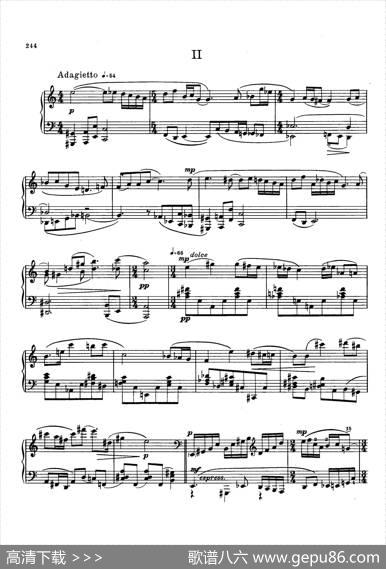 TwoSonatinasforPianoOp.54No.1（2首钢琴小奏鸣曲·1）|谢尔盖·普罗科菲耶夫