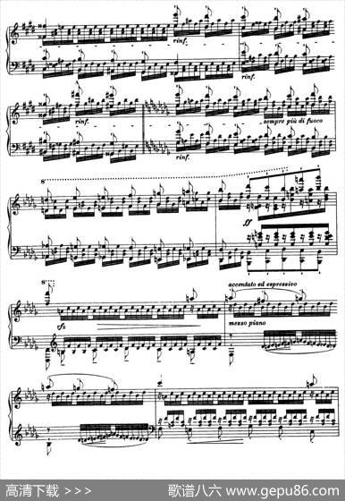 12Etudesd'executionTranscendanteS.139（12首超技练习曲·12）|弗兰茨·李斯特