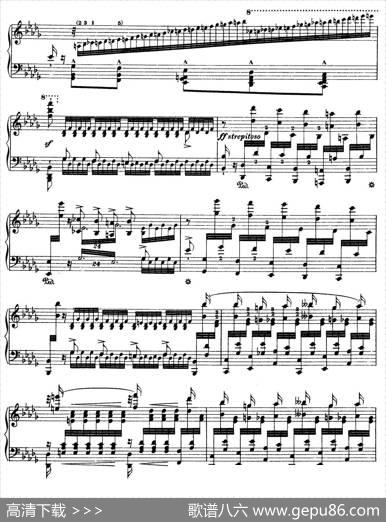 12Etudesd'executionTranscendanteS.139（12首超技练习曲·12）|弗兰茨·李斯特