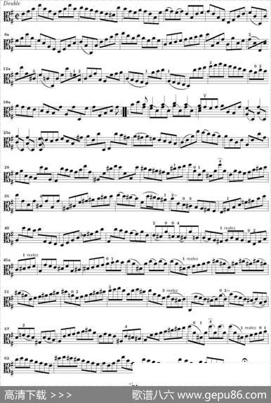 BachSonataBWV1002（无伴奏小提琴组曲）|巴赫