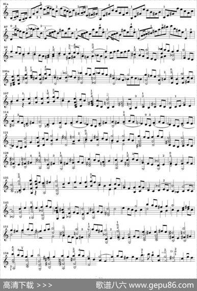 BachSonataBWV1005（无伴奏小提琴组曲）|巴赫