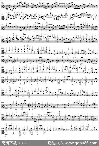 BachSonataBWV1005（无伴奏小提琴组曲）|巴赫