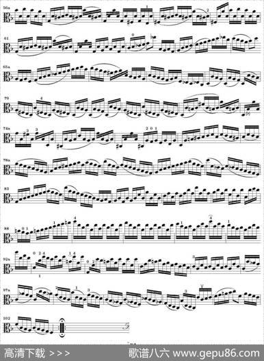 BachSonataBWV1005（无伴奏小提琴组曲）|巴赫