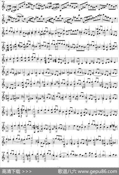 BachSonataBWV1005（无伴奏小提琴组曲）|巴赫
