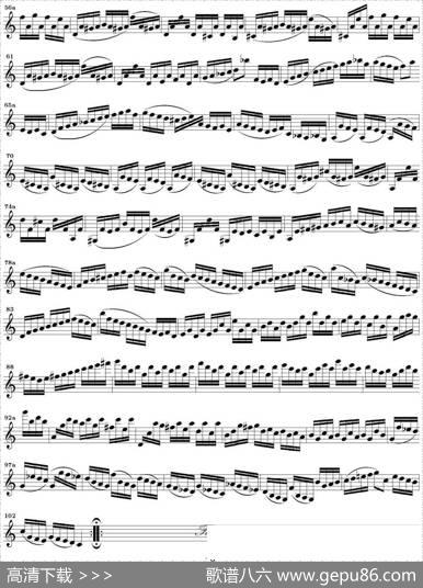 BachSonataBWV1005（无伴奏小提琴组曲）|巴赫