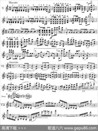 帕格尼尼阿纳偶记变奏曲|米尔斯坦