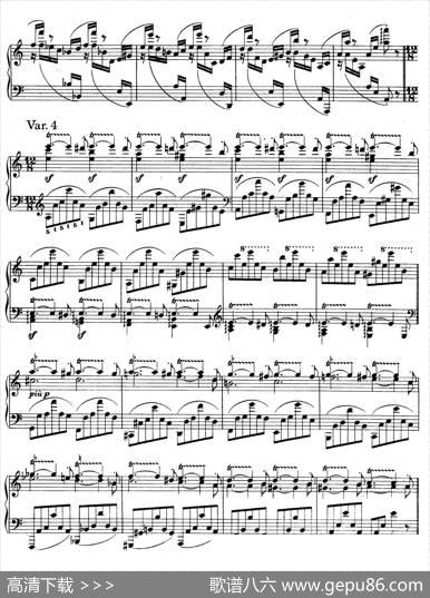 帕格尼尼主题变奏曲（Op.35Livre1）|约翰内斯·勃拉姆斯