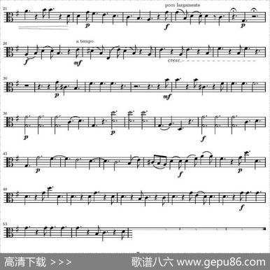 Op.6VIII.ConcertoGrosso（大协奏曲）（四重奏中提琴分谱）|柯瑞里