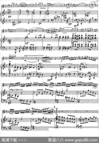 SymphonieEspagnoleOp.21，No.1（西班牙交响曲）（小提琴+钢琴伴奏）|拉罗