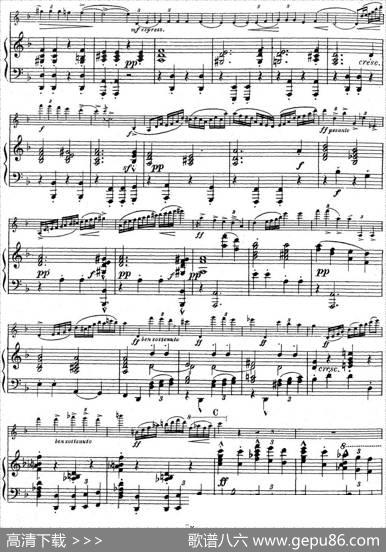 SymphonieEspagnoleOp.21，No.1（西班牙交响曲）（小提琴+钢琴伴奏）|拉罗
