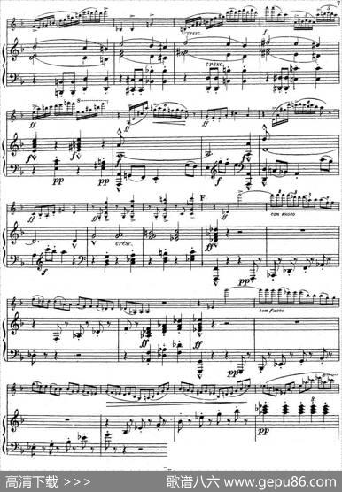 SymphonieEspagnoleOp.21，No.1（西班牙交响曲）（小提琴+钢琴伴奏）|拉罗