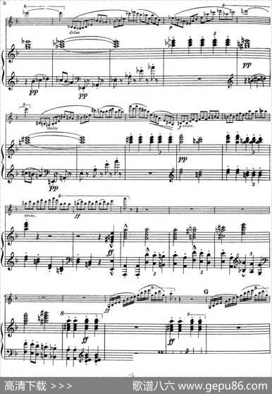 SymphonieEspagnoleOp.21，No.1（西班牙交响曲）（小提琴+钢琴伴奏）|拉罗
