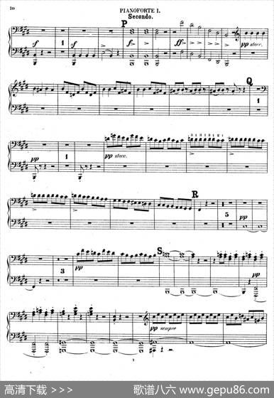 EinSommernachtstraumOvertureOp.21（仲夏夜之梦序曲·八手联弹版）|菲利克斯·门德尔松-巴托尔迪