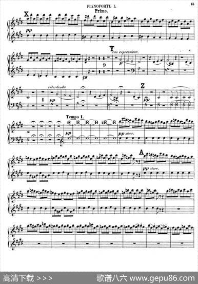 EinSommernachtstraumOvertureOp.21（仲夏夜之梦序曲·八手联弹版）|菲利克斯·门德尔松-巴托尔迪