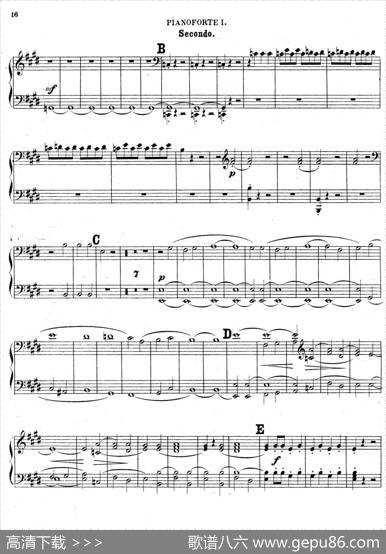 EinSommernachtstraumOvertureOp.21（仲夏夜之梦序曲·八手联弹版）|菲利克斯·门德尔松-巴托尔迪
