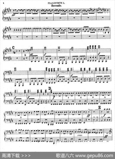 EinSommernachtstraumOvertureOp.21（仲夏夜之梦序曲·八手联弹版）|菲利克斯·门德尔松-巴托尔迪