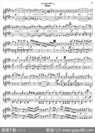 EinSommernachtstraumOvertureOp.21（仲夏夜之梦序曲·八手联弹版）|菲利克斯·门德尔松-巴托尔迪