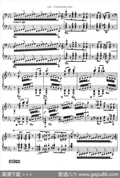 12GrandEtudesS.137（12首华丽的练习曲·8）|弗兰茨·李斯特
