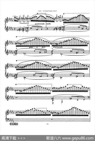 12GrandEtudesS.137（12首华丽的练习曲·9）|弗兰茨·李斯特