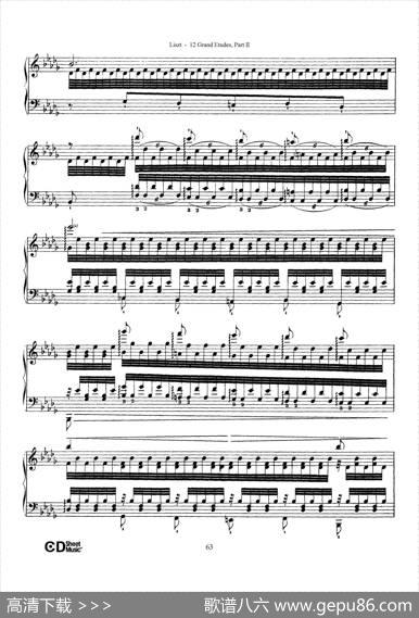 12GrandEtudesS.137（12首华丽的练习曲·12）|弗兰茨·李斯特