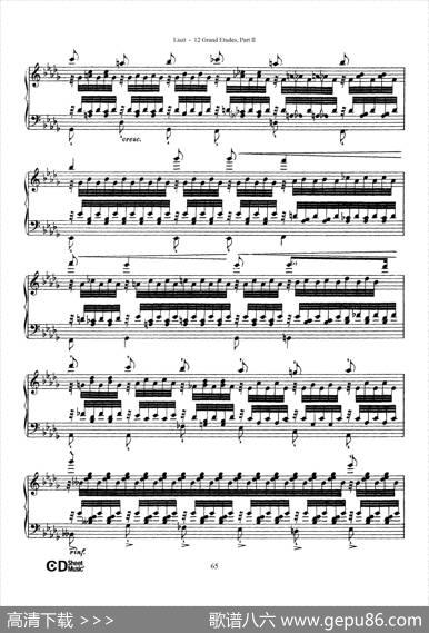 12GrandEtudesS.137（12首华丽的练习曲·12）|弗兰茨·李斯特