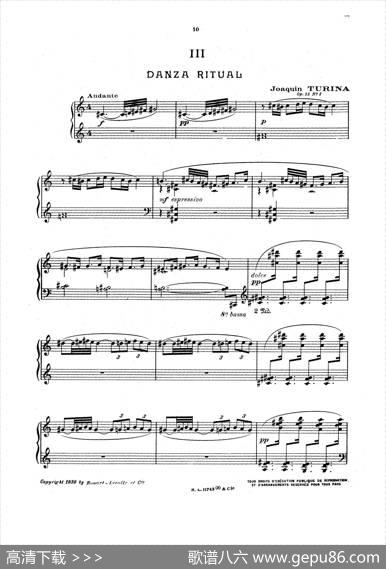 DanzasGitanasOp.55（吉普赛舞曲）（华金·图里纳作曲版）|华金·图里纳
