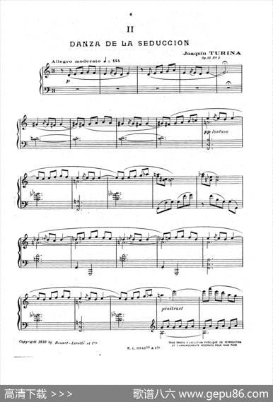DanzasGitanasOp.55（吉普赛舞曲）（华金·图里纳作曲版）|华金·图里纳