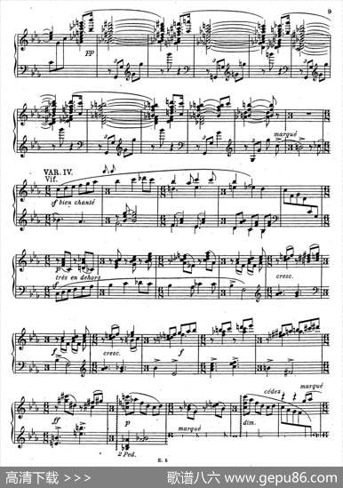 SonateRomantiqueOp.3（浪漫奏鸣曲·Ⅰ）|华金·图里纳
