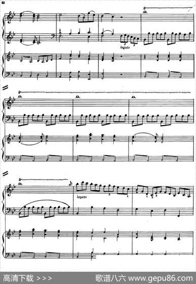 二十八部钢琴协奏曲No.6（P31-47）|莫扎特