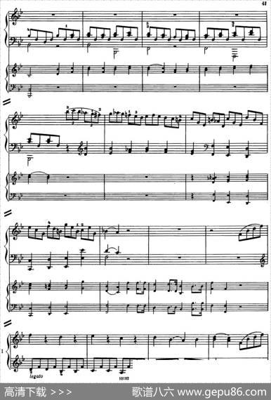 二十八部钢琴协奏曲No.6（P31-47）|莫扎特