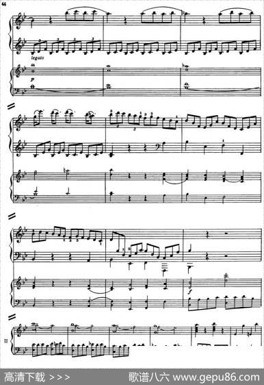 二十八部钢琴协奏曲No.6（P31-47）|莫扎特