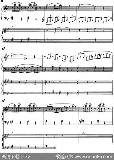 二十八部钢琴协奏曲No.6（P31-47）|莫扎特