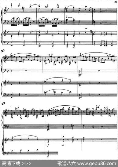 二十八部钢琴协奏曲No.6（P31-47）|莫扎特