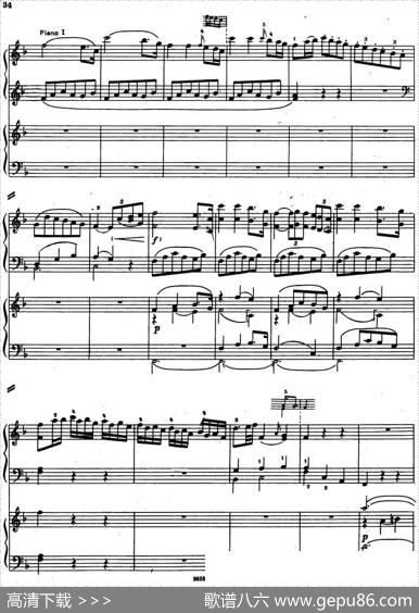 二十八部钢琴协奏曲No.11（P31-42）|莫扎特