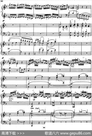 二十八部钢琴协奏曲No.11（P31-42）|莫扎特