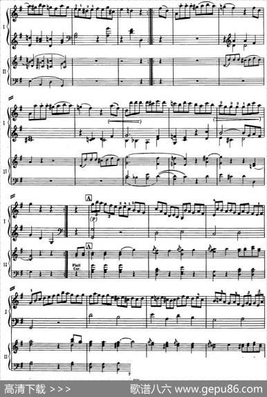 二十八部钢琴协奏曲No.17（P31-45）|莫扎特