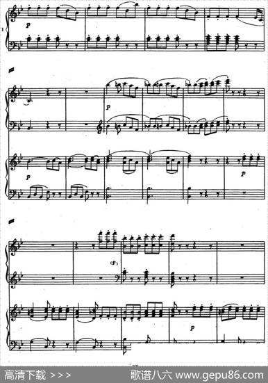 二十八部钢琴协奏曲No.18（P46-66）|莫扎特