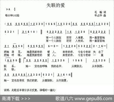 失联的爱 - 毛翰|年占华